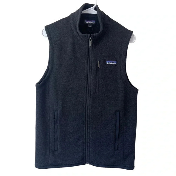 Patagonia Black Better Sweater Vest Size Small - Picture 4 of 12